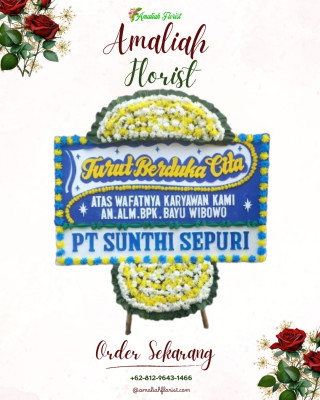 Papan Bunga Duka di Tayando Tam